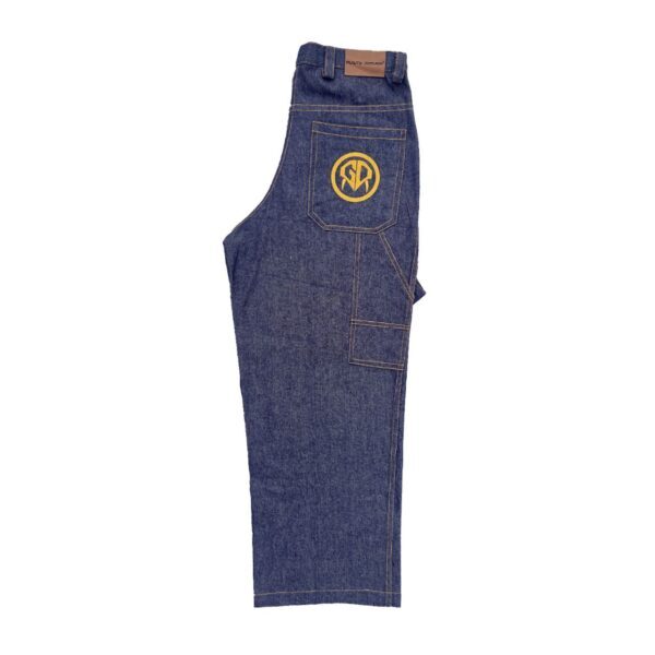 Cloud Blue Denim Carpenter Trousers - Image 2